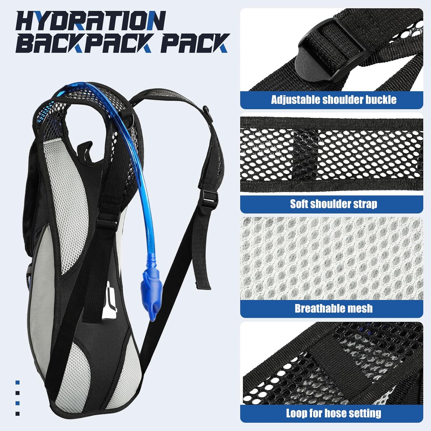 🎒💧 MOCHILA DE HIDRATACIÓN – ENERGÍA Y COMODIDAD EN CADA AVENTURA