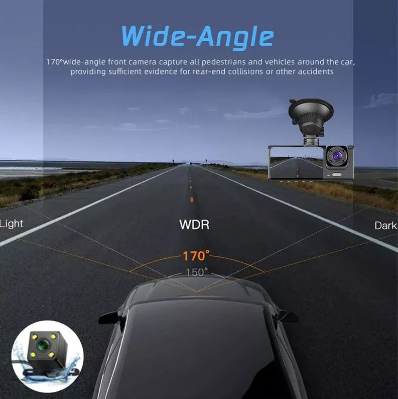 📸 DASH CAM 1080P CON VISIÓN NOCTURNA | SEGURIDAD Y CLARIDAD EN CADA VIAJE 🚗