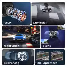📸 DASH CAM 1080P CON VISIÓN NOCTURNA | SEGURIDAD Y CLARIDAD EN CADA VIAJE 🚗